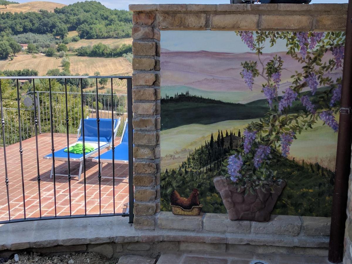 Agriturismo Sole Luna Piano Delle Pieve Exteriör bild