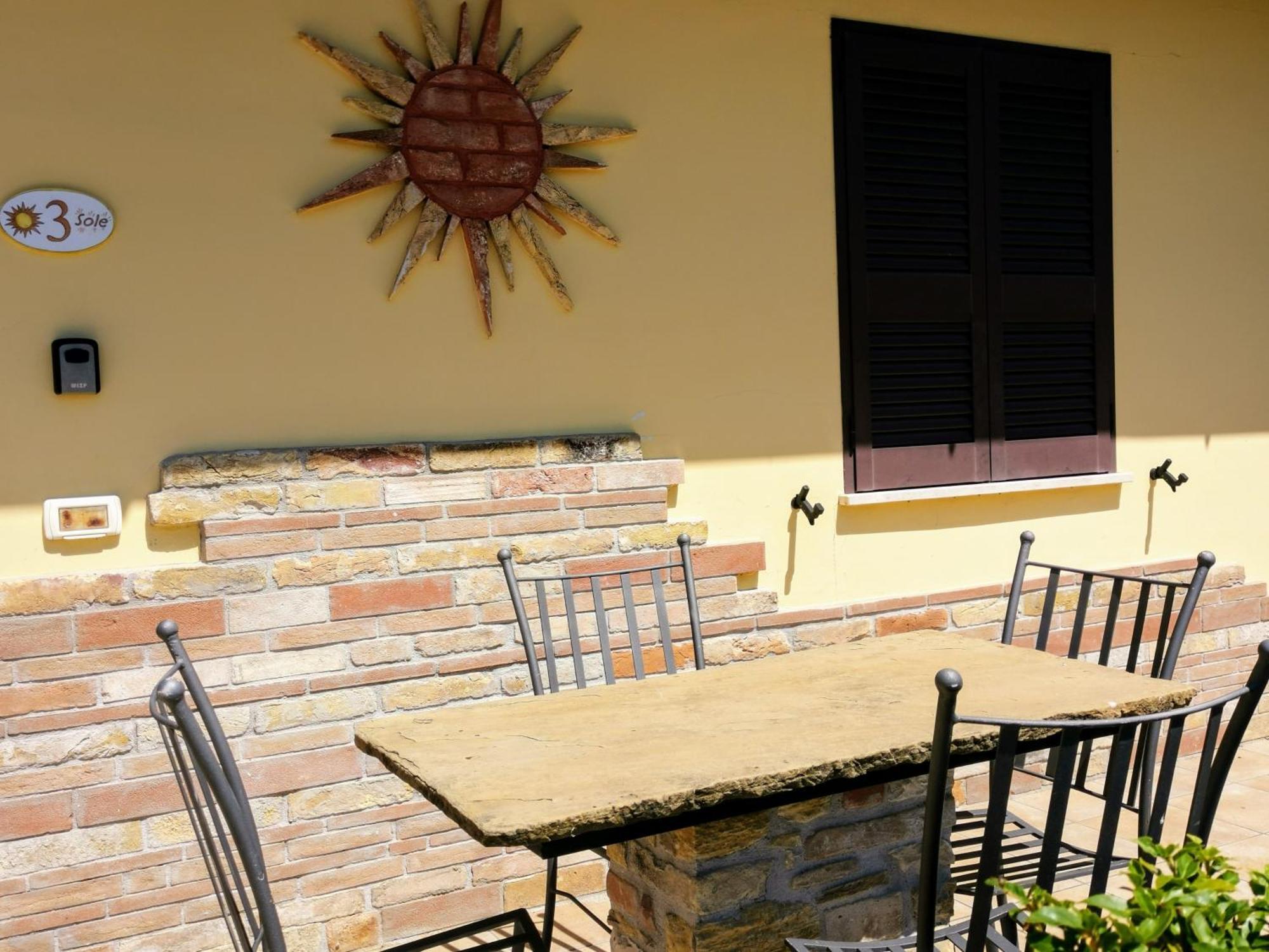 Agriturismo Sole Luna Piano Delle Pieve Rum bild