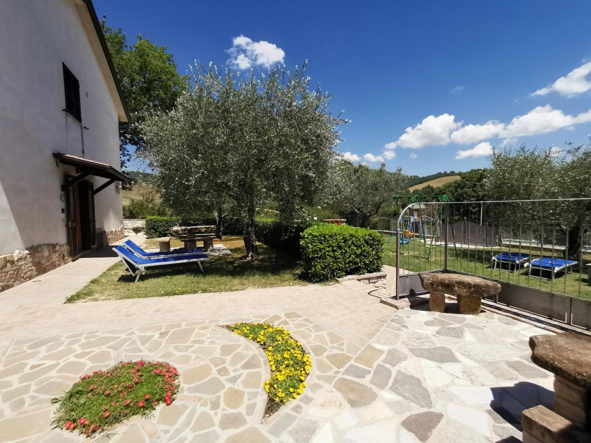 Agriturismo Sole Luna Piano Delle Pieve Rum bild